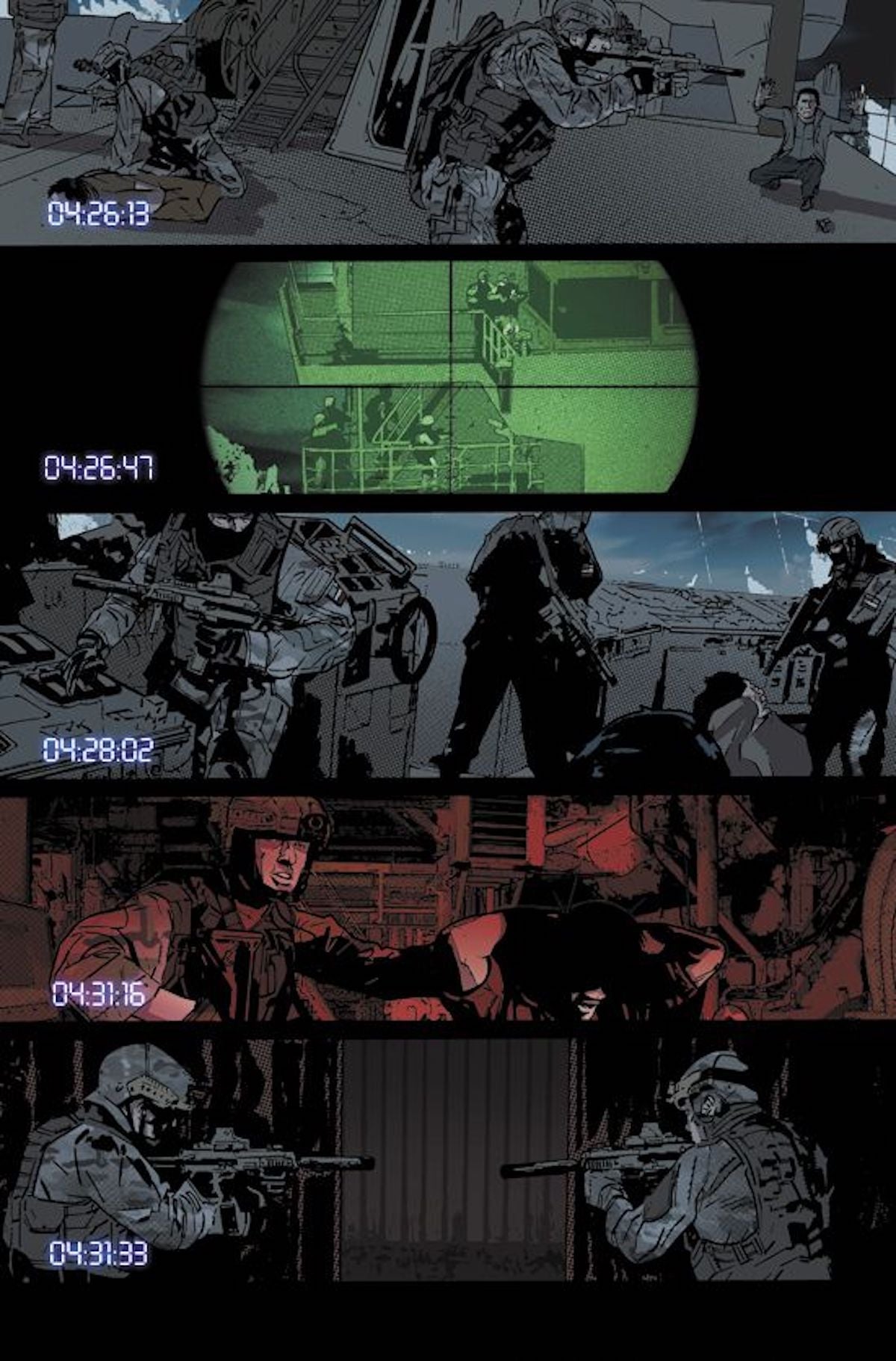 Page from The Activity, Image Comics