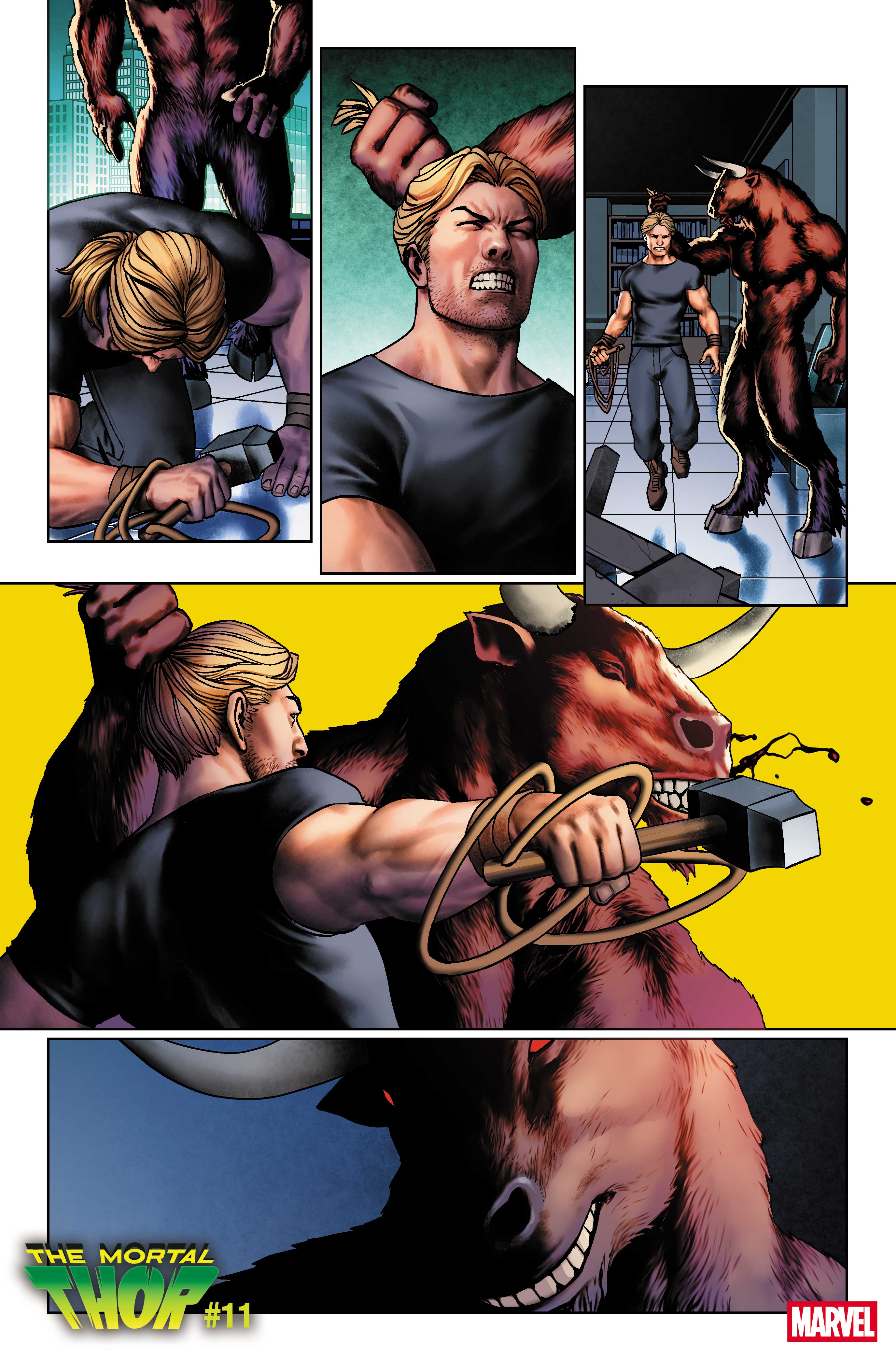 A page from Mortal Thor #11