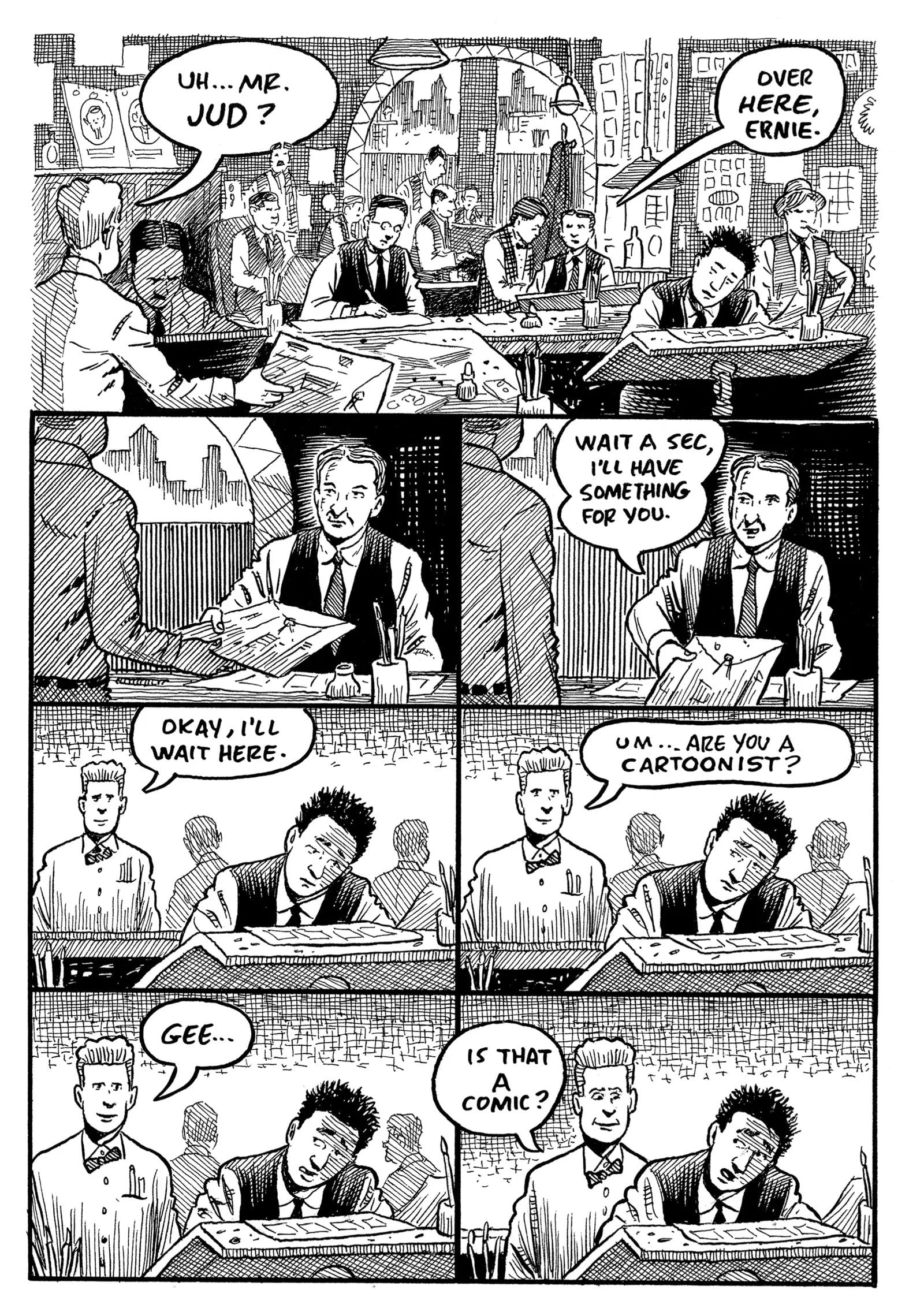 Three Rocks: The Story of Ernie Bushmiller, The Man Who Created Nancy