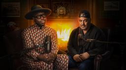 An image of Bob the Drag Queen and Boston Rob on The Traitors podcast