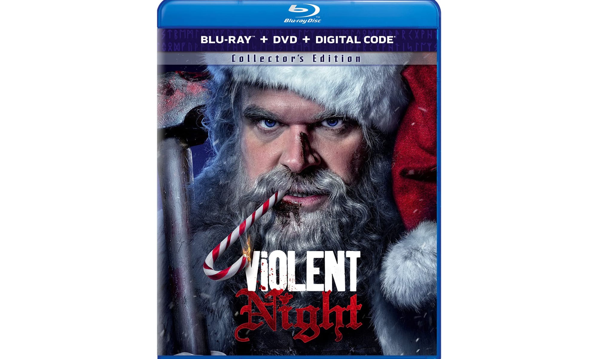 An image of the Violent Night Blu-ray