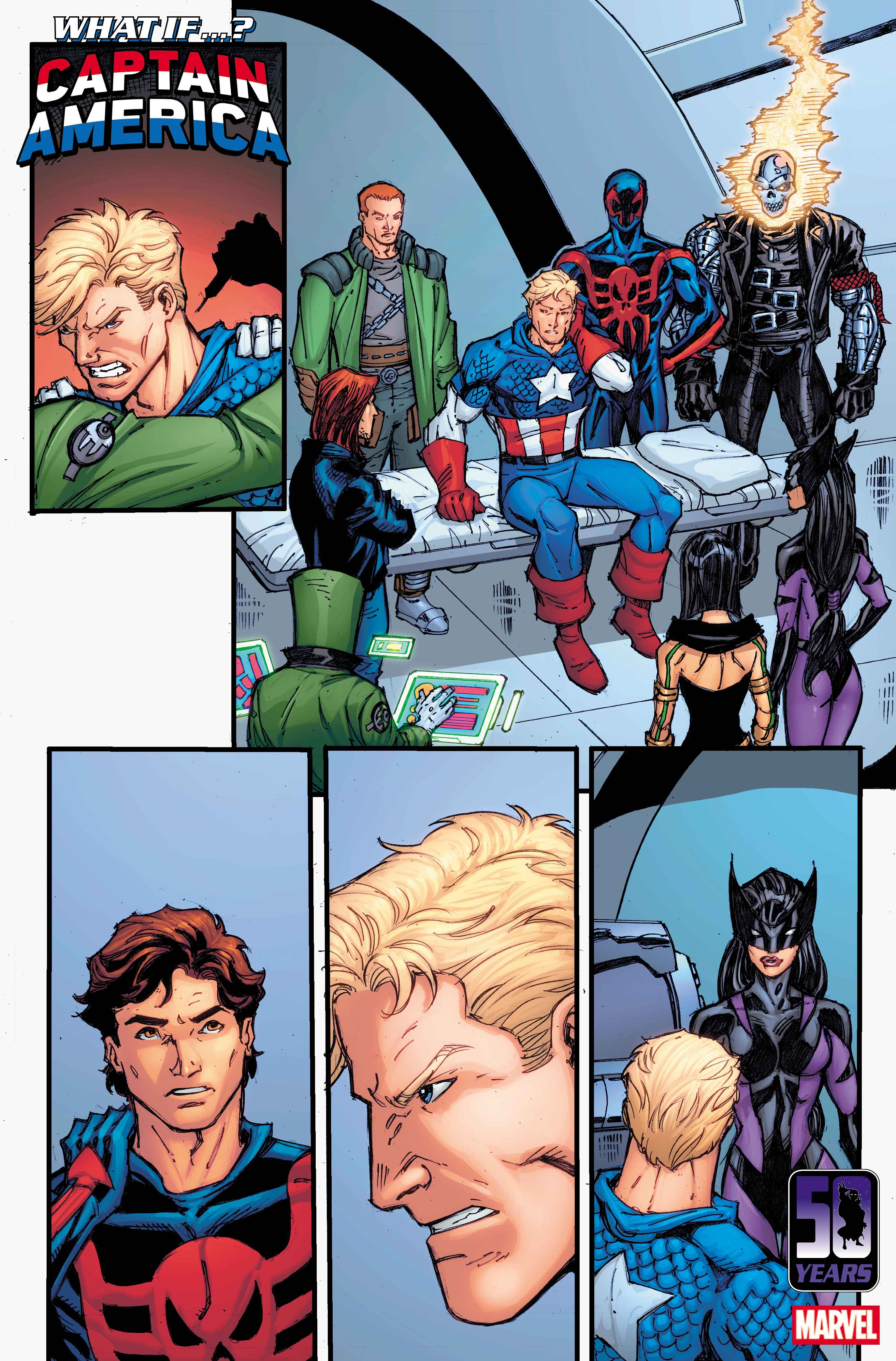 A page from What If...? Captain America #1
