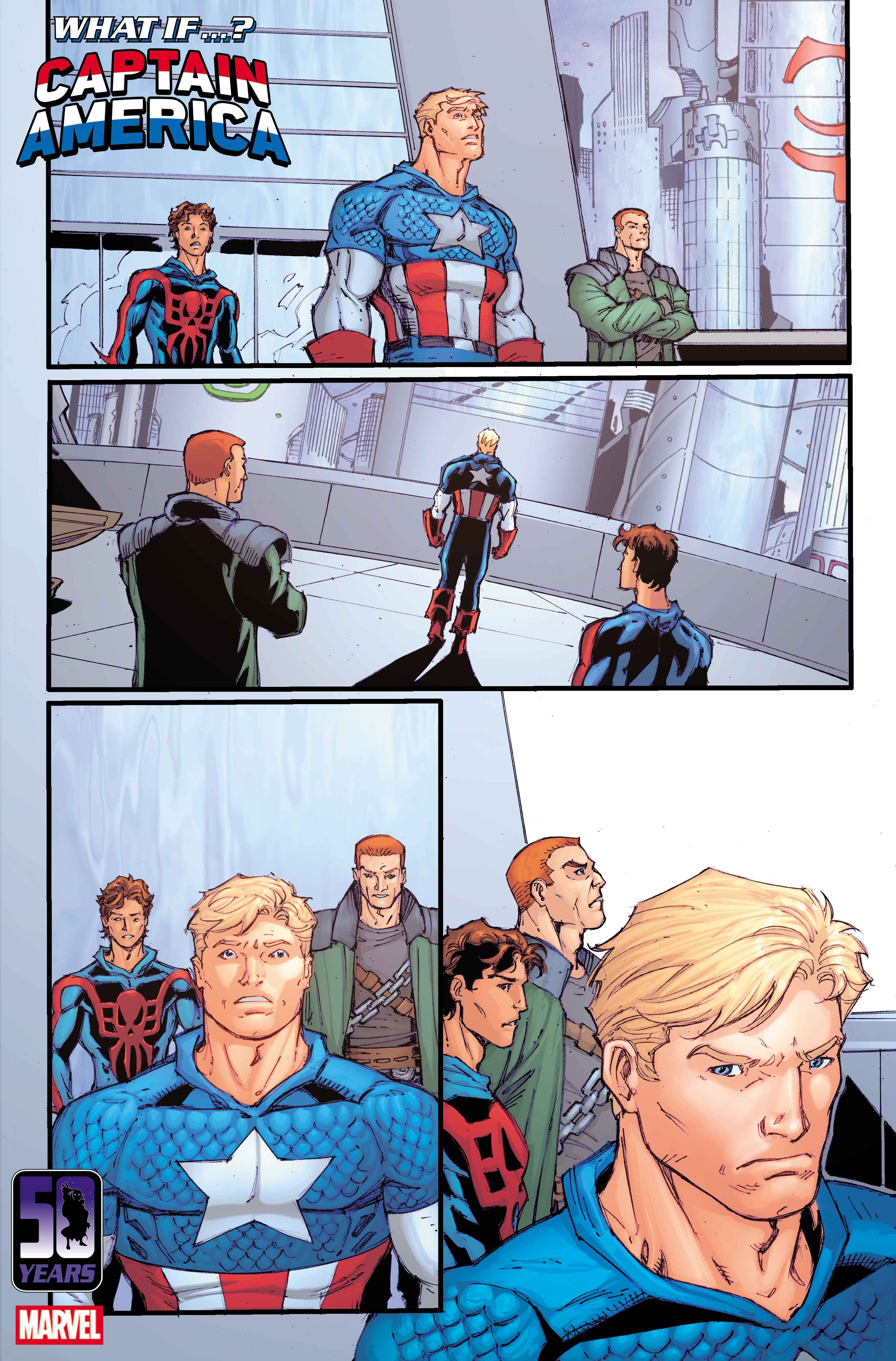 A page from What If...? Captain America #1