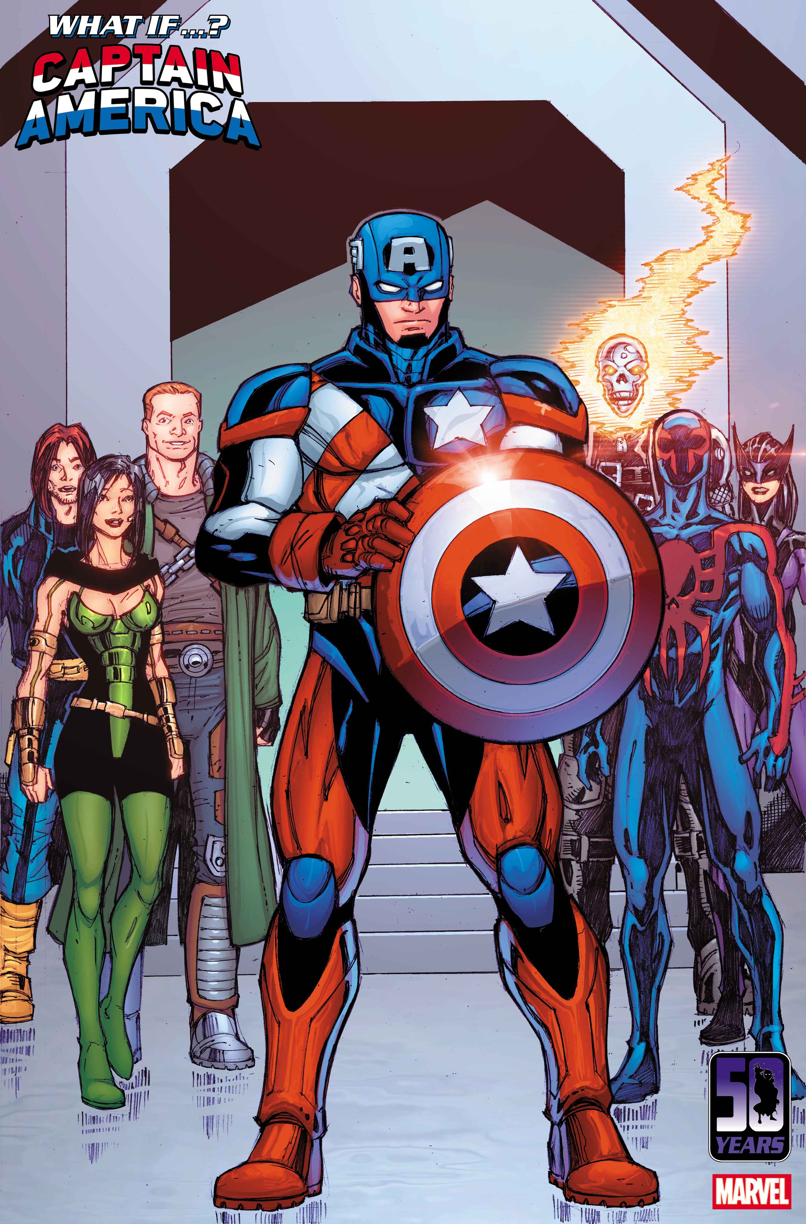 A page from What If...? Captain America #1