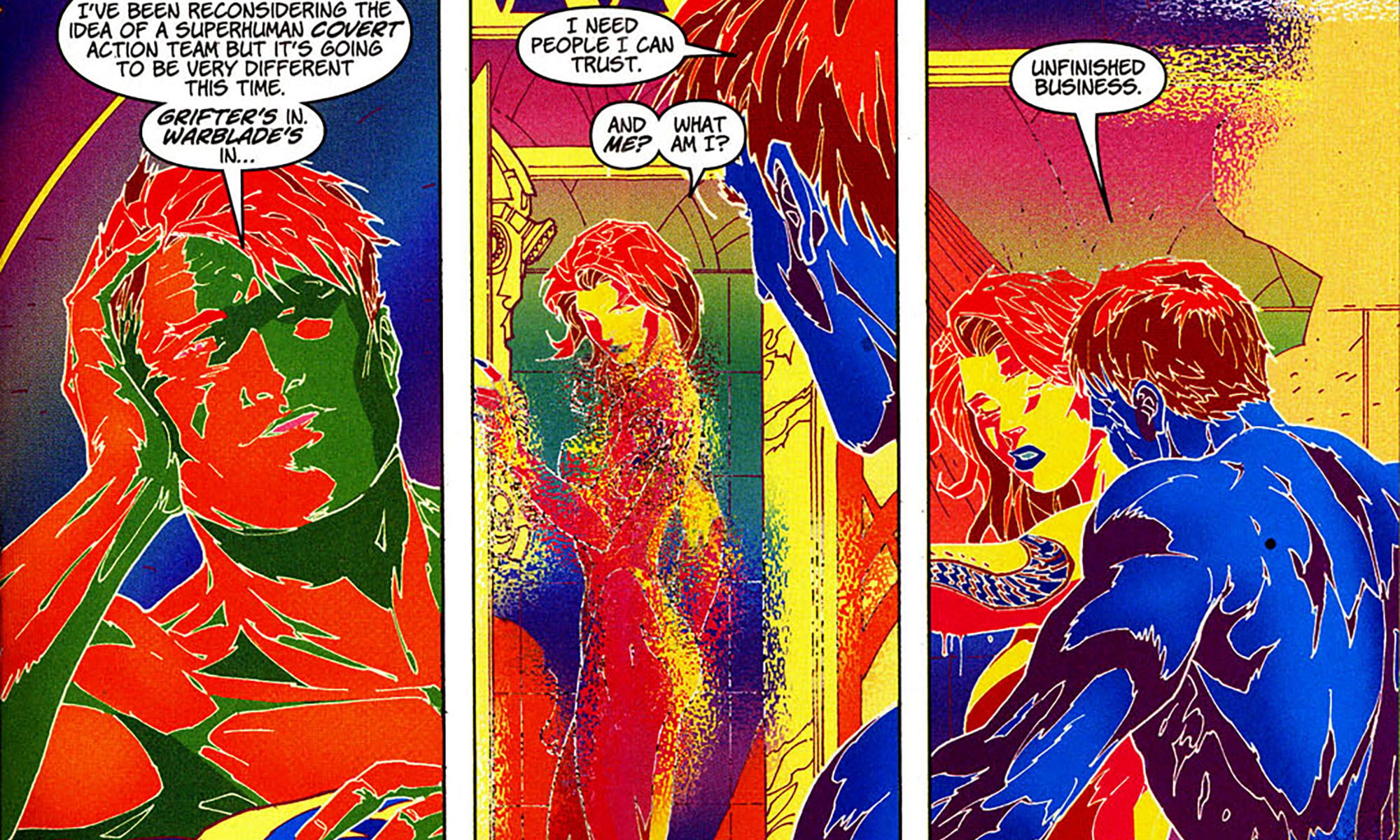 WildCats #1 page excerpt