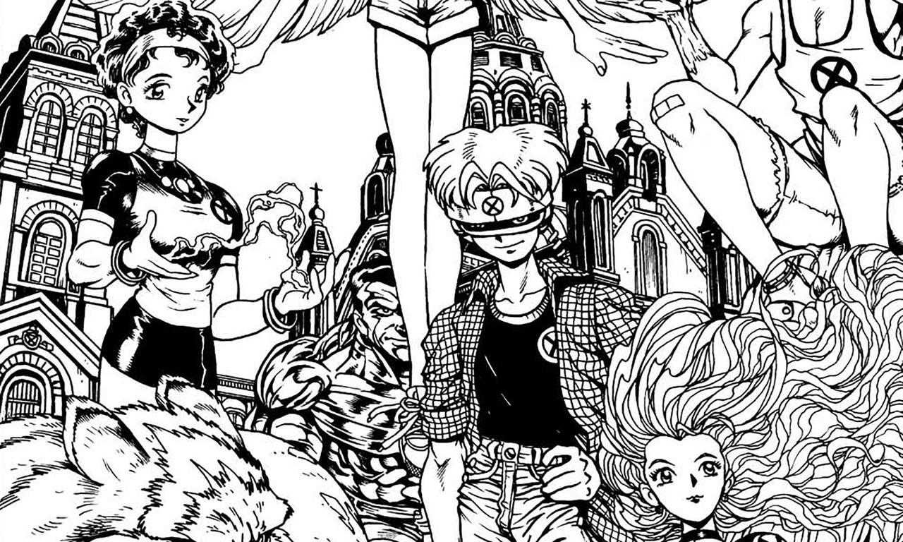 X-Men: Mangaverse pitch art