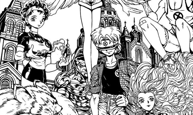 X-Men: Mangaverse pitch art