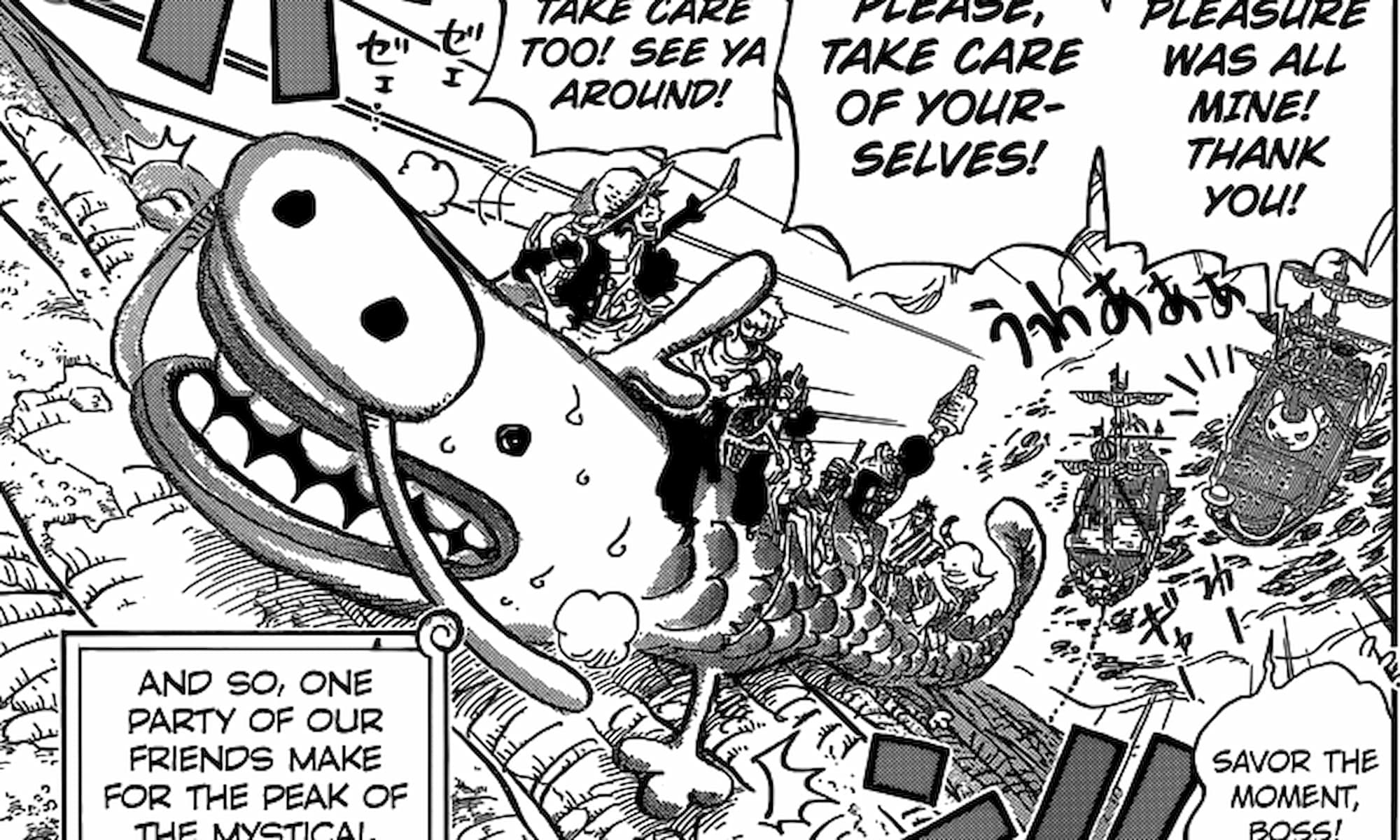 Zou Arc One Piece Manga