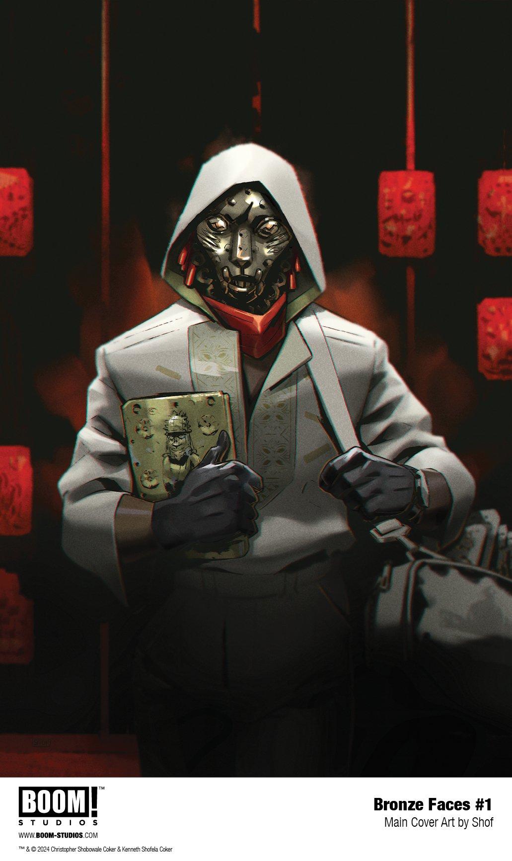 Bronze Faces #1 main cover