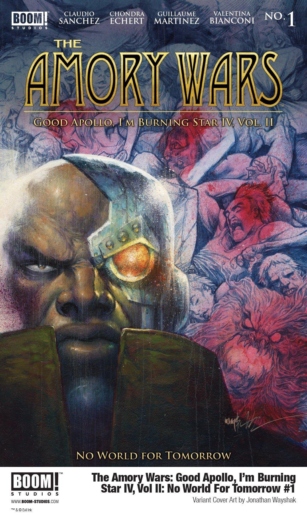 The Amory Wars: Good Apollo, I'm Burning Star IV, Vol. II: No World For Tomorrow #1