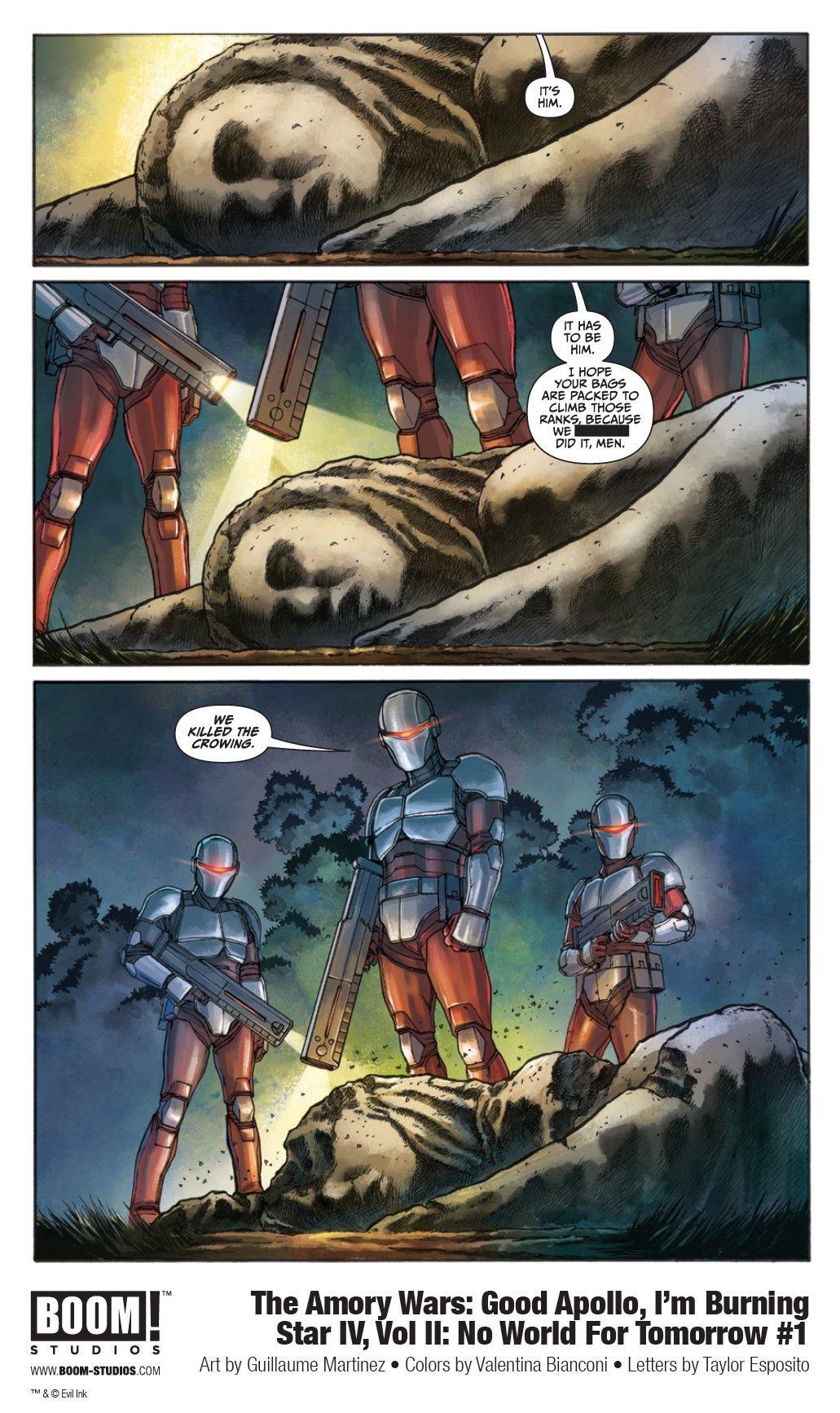 The Amory Wars: Good Apollo, I'm Burning Star IV, Vol. II: No World For Tomorrow #1