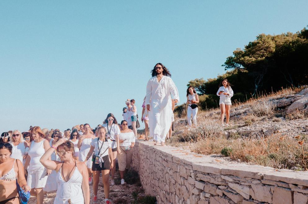 An image of Jared Leto on Mars Island