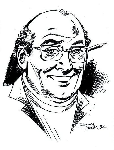 Don Heck self-portrait