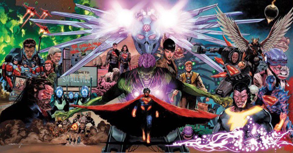 Absolute Superman #25 main cover & connecting variants