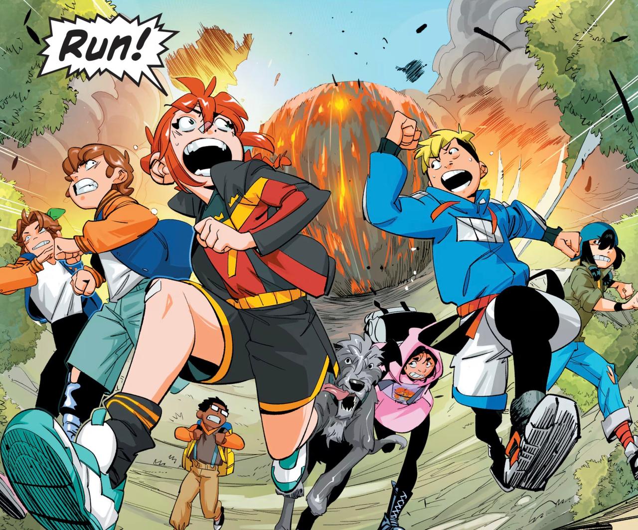A panel from C.O.R.T. #1