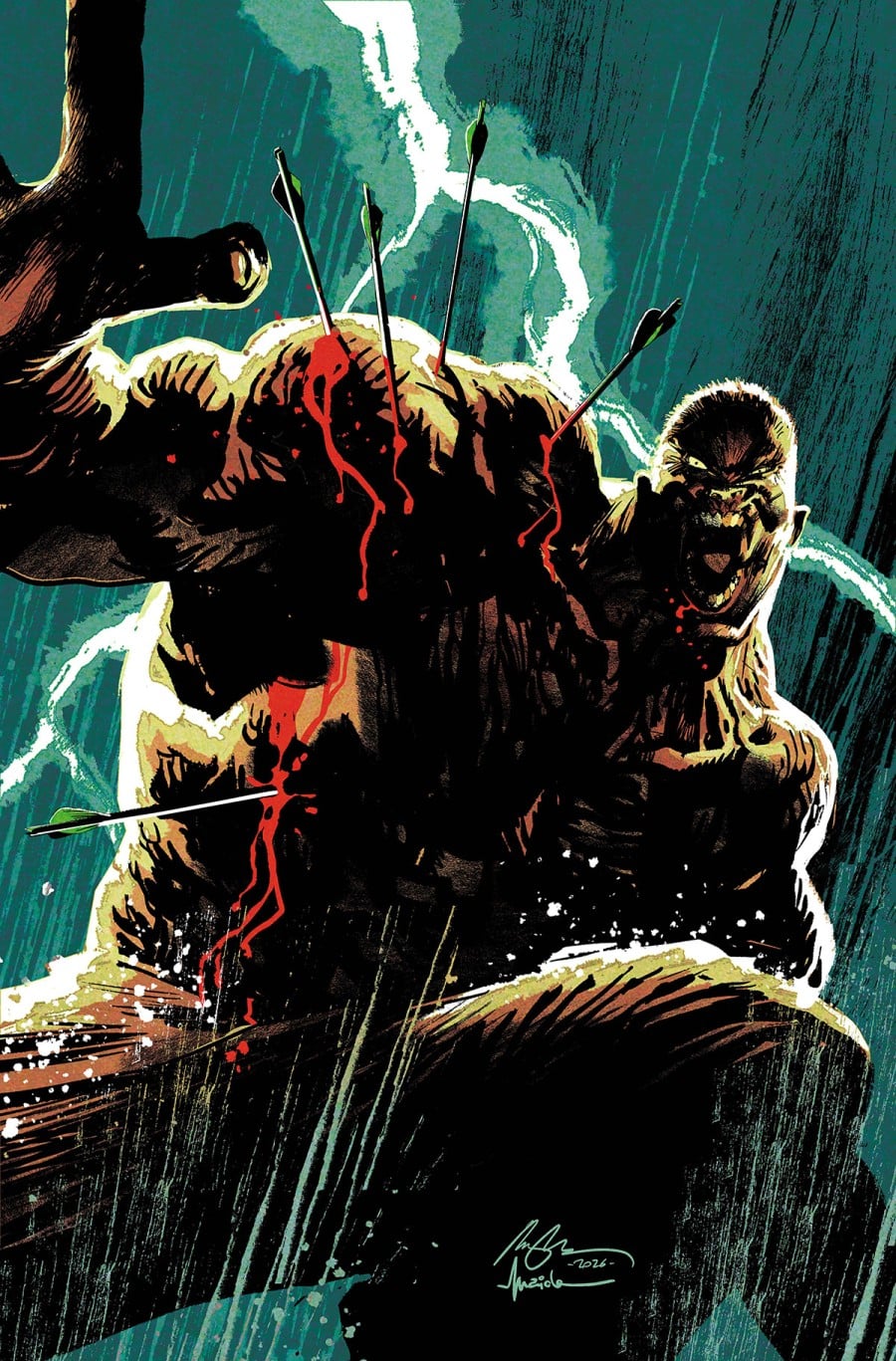 Absolute Green Arrow #4 main cover