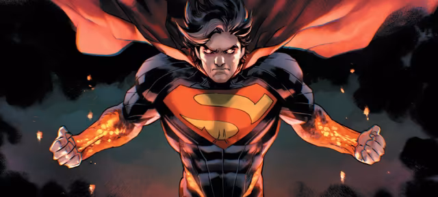The variant cover of Absolute Superman #10