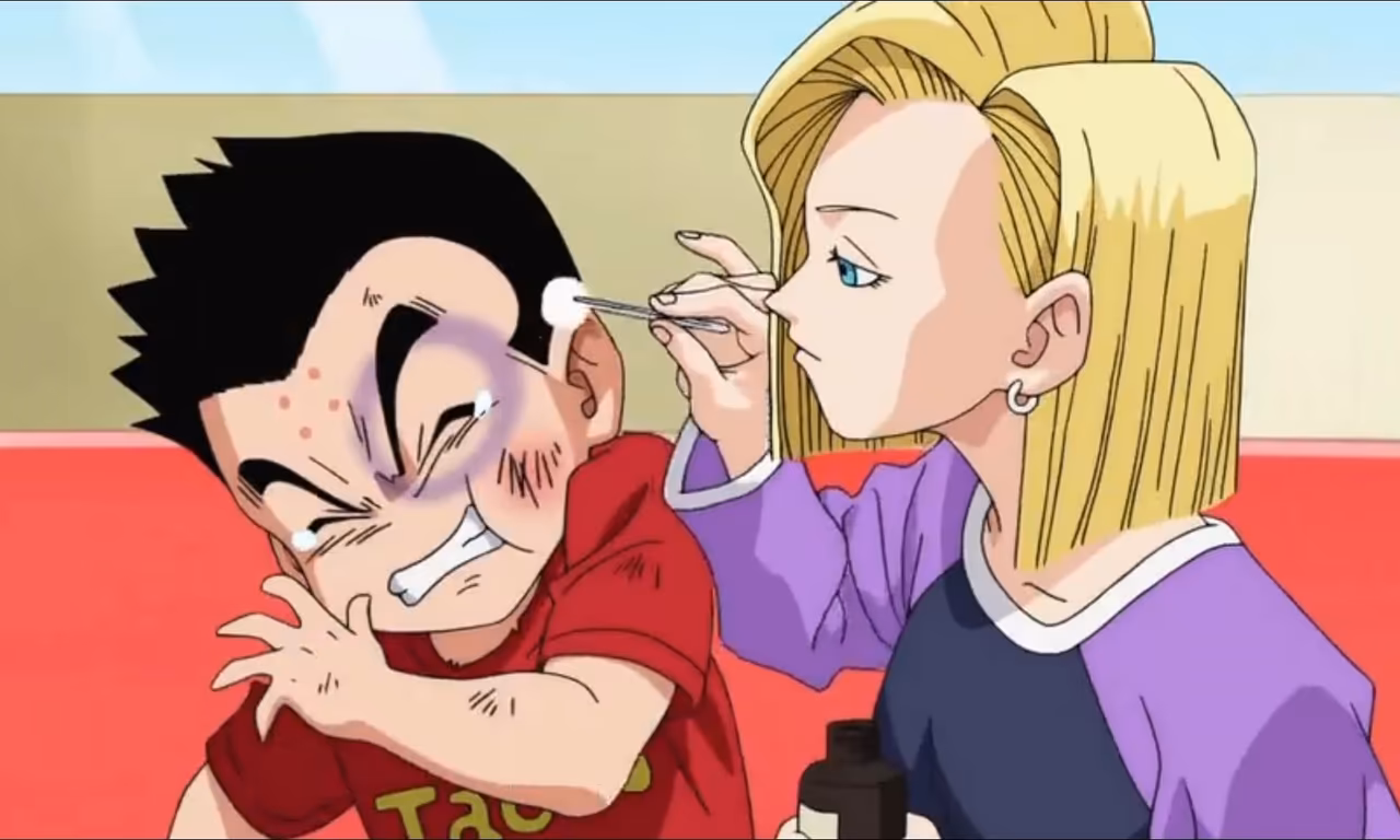 Android 18 And Krillin In Dragon Ball Super