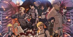 A promotional poster for Attack on Titan: The Last Attack