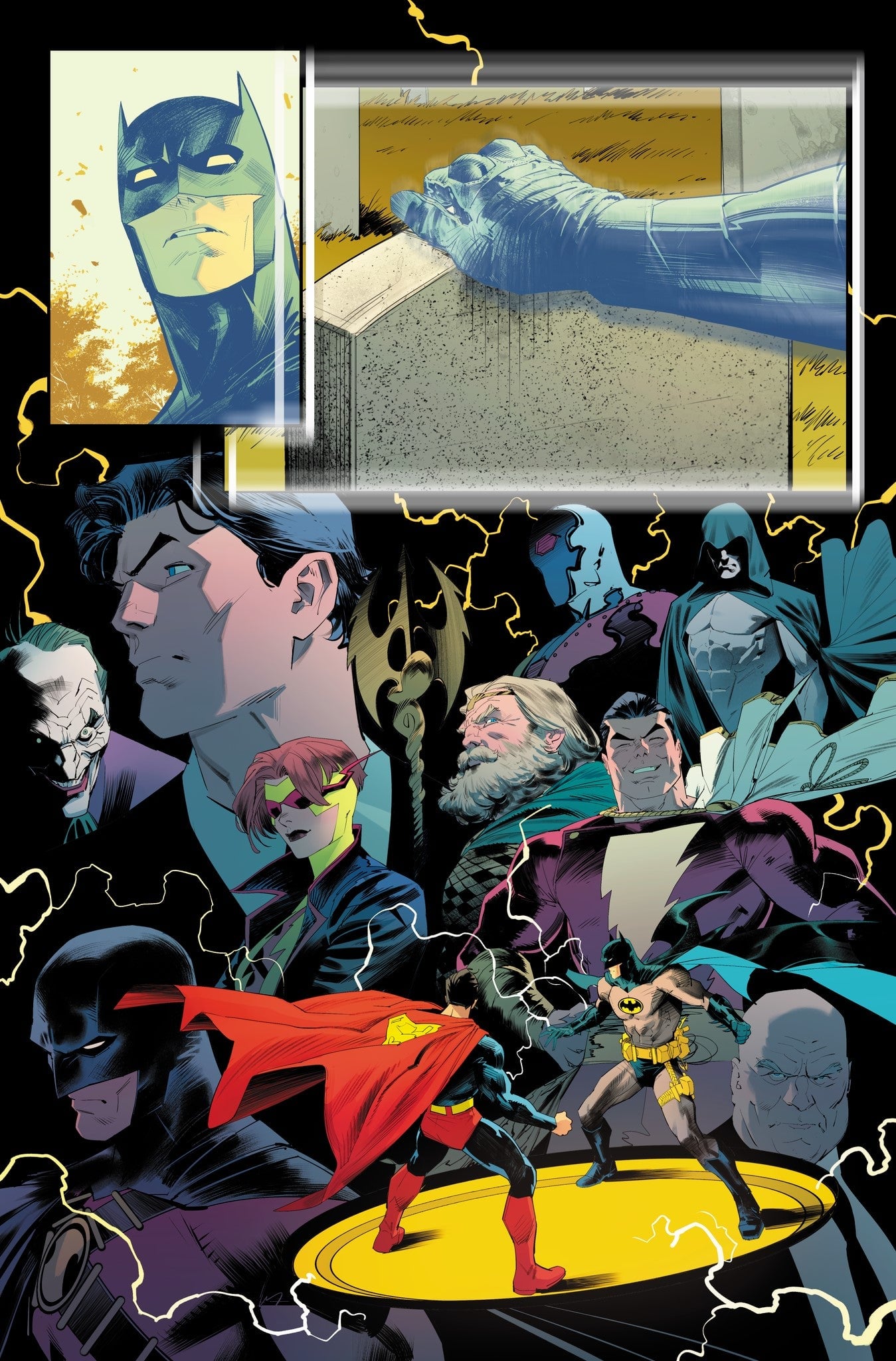 Batman and Superman visit the world of Kingdom Come