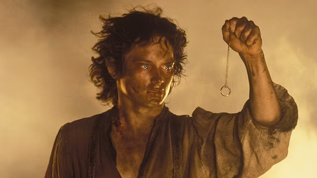 An image of Frodo in Lord of the Rings: The Return of the King