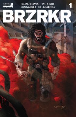 Cover of BRZRKR comic