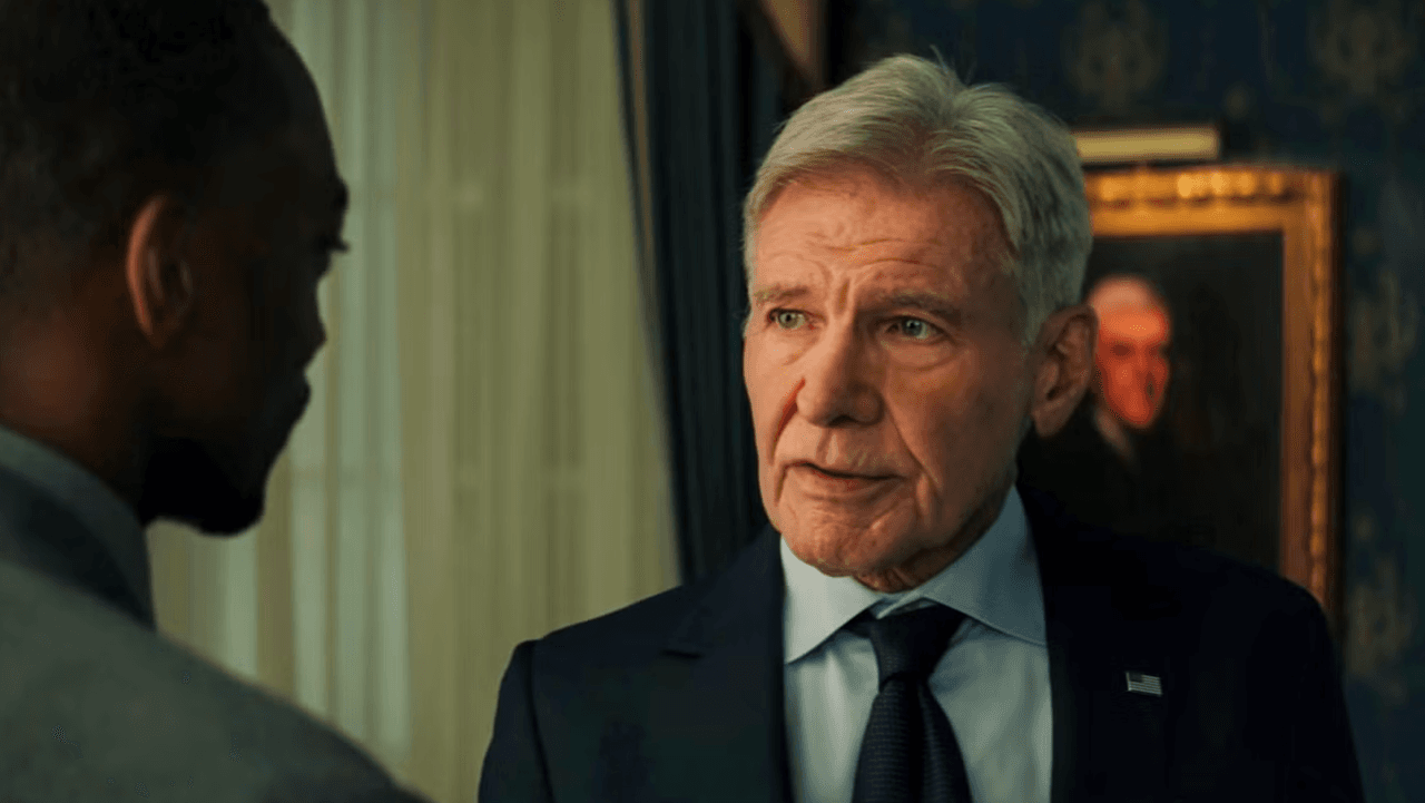Harrison Ford and Anthony Mackie in Captain America: Brave New World