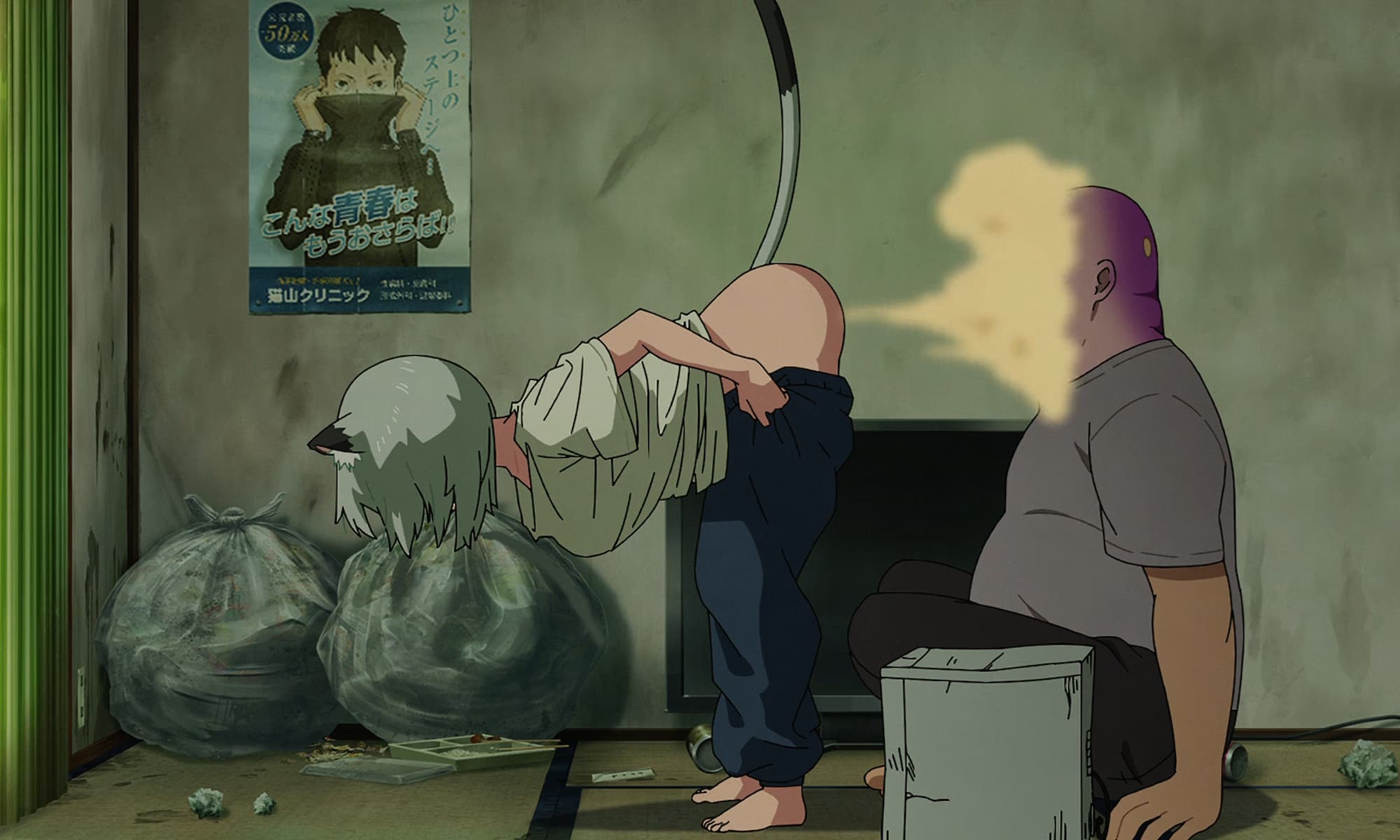 Chainsmoker Cat Farting