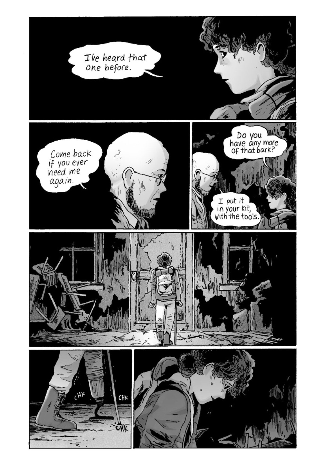 Clementine Book One page by Tillie Walden
