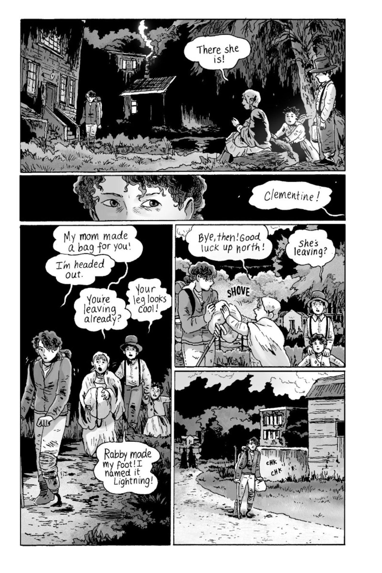 Clementine Book One page by Tillie Walden