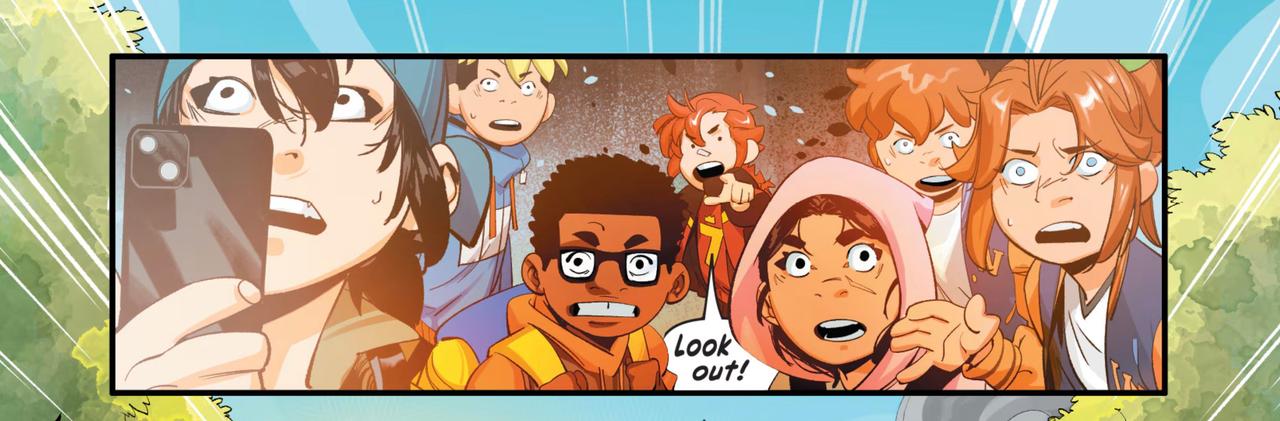 A panel from C.O.R.T. #1