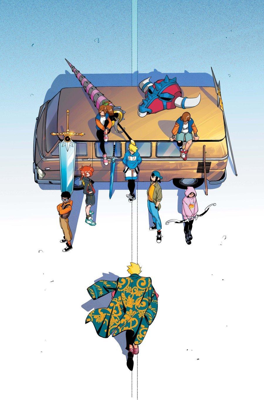 The cover art for C.O.R.T. #3 by Daniele Di Nicuolo