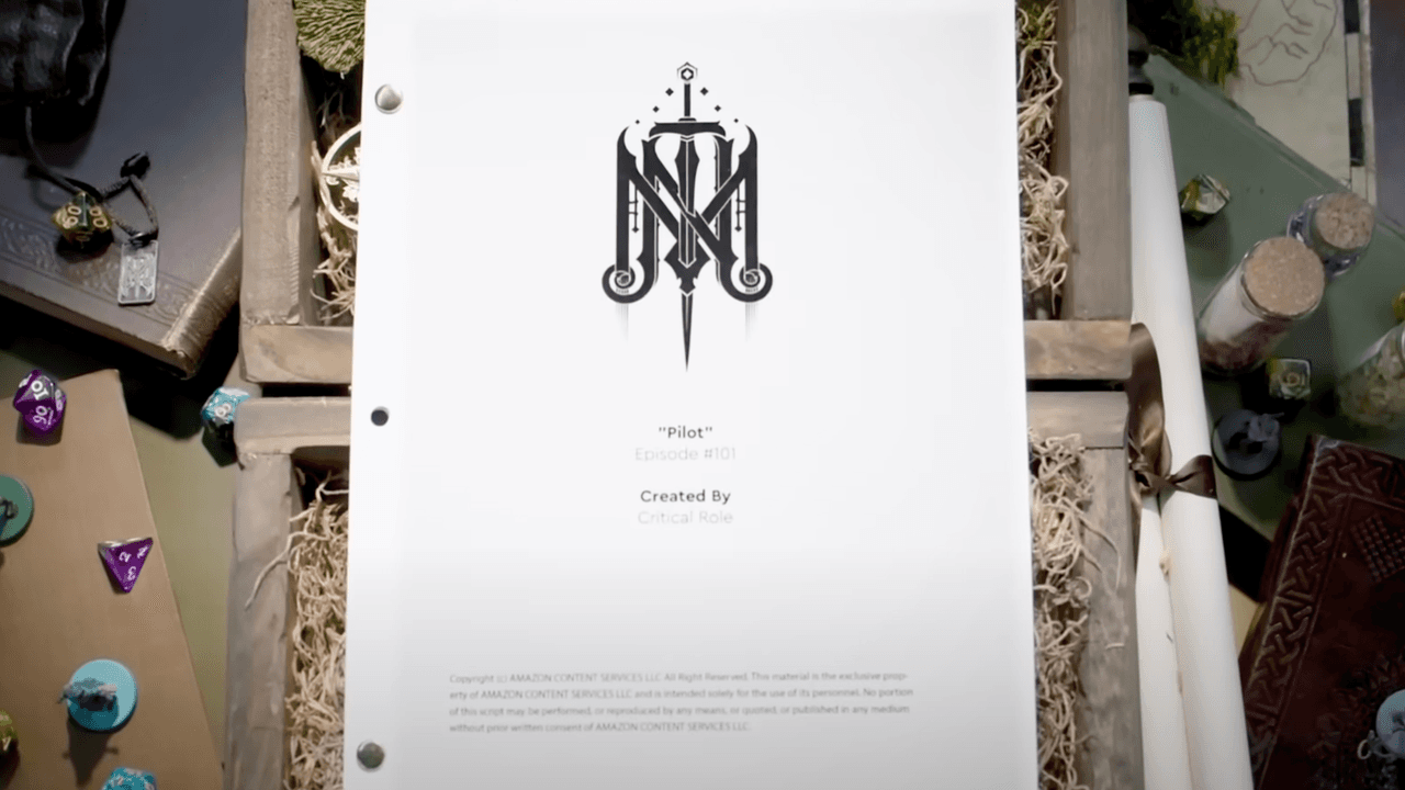 Critical Role Mighty Nein script