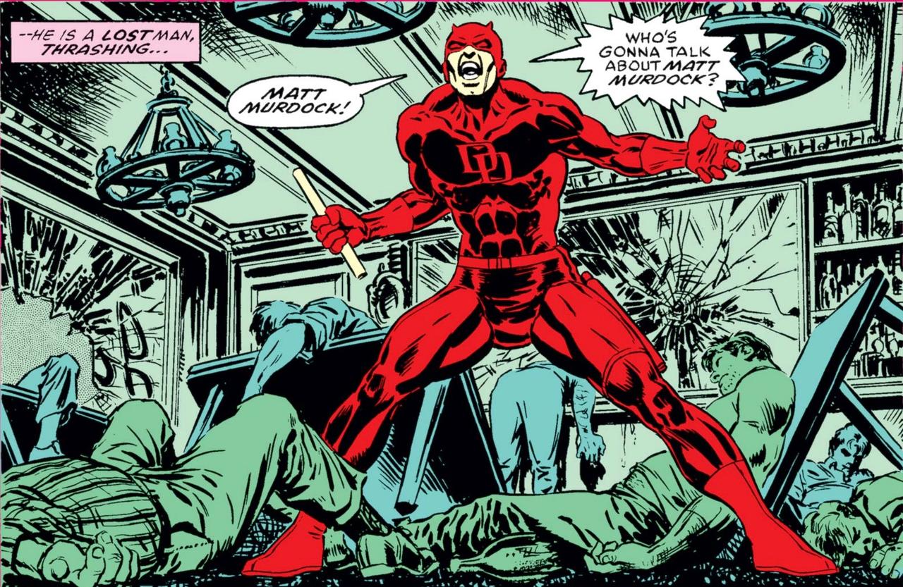 A panel from Daredevil #227