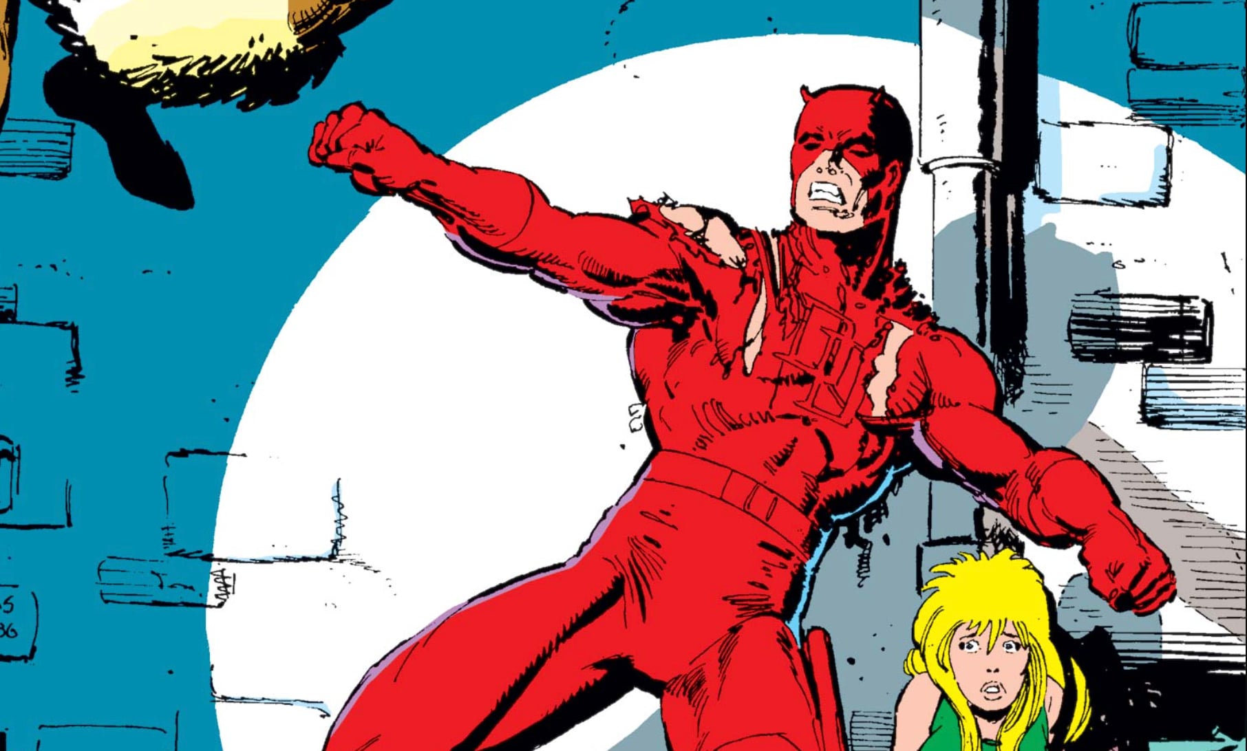 The cover of Daredevil #238