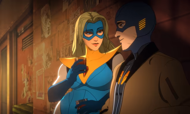 Dispatch Blond Blazer And Mecha Man Screenshot