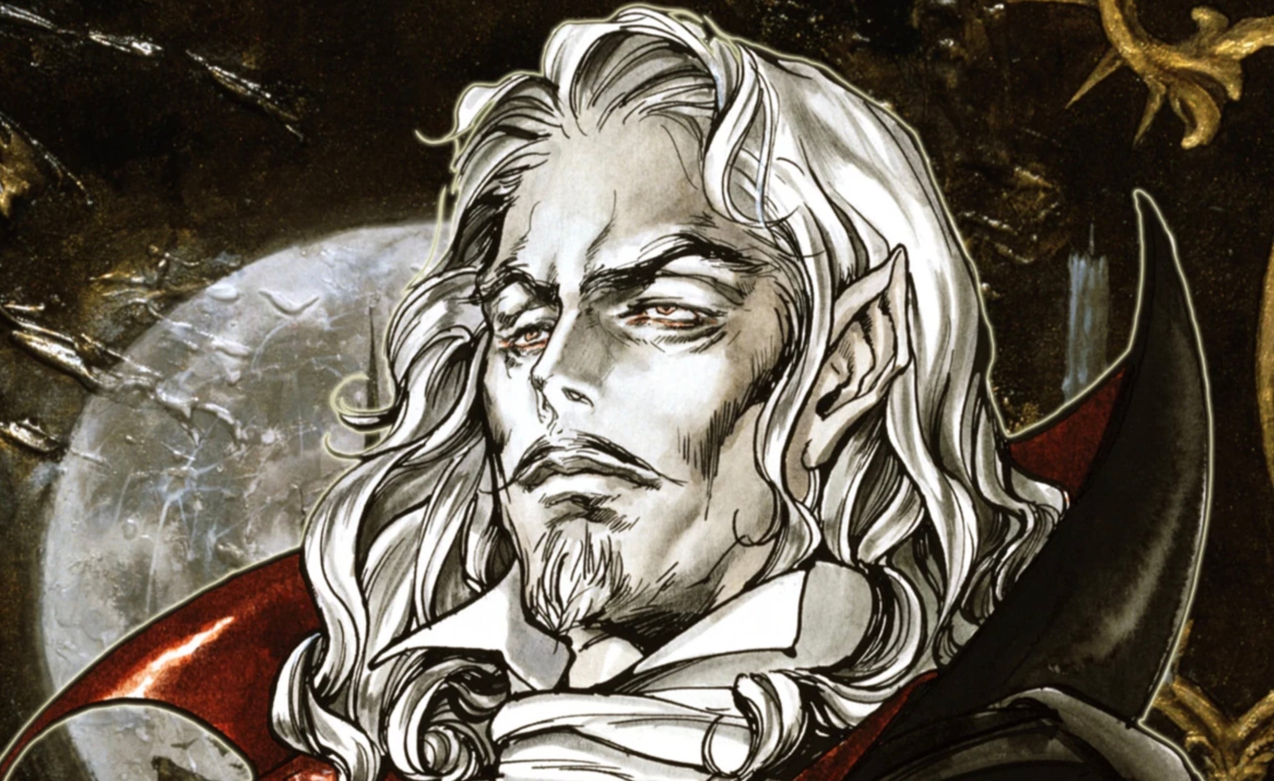 An image of Dracula from Castlevania