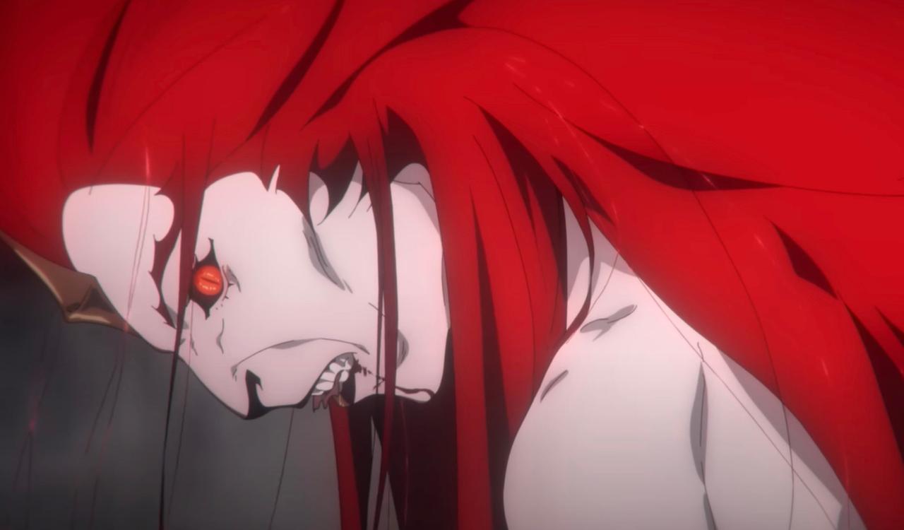 A still of Erzsebet Bathory in Castlevania: Nocturne season 2