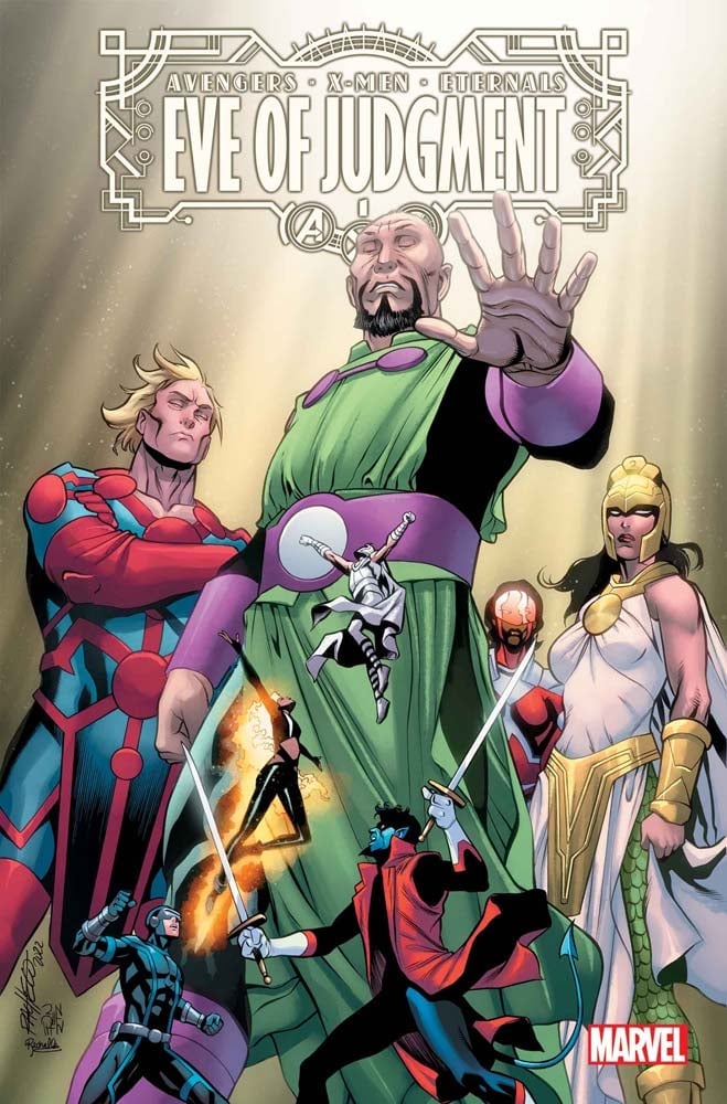 AXE: Eve of Judgment #1 cover by Carlos Pacheco