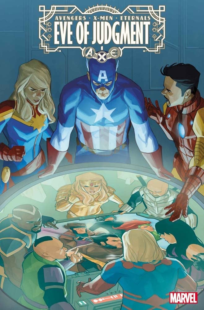 AXE: Eve of Judgement #1 variant cover by Phil Noto