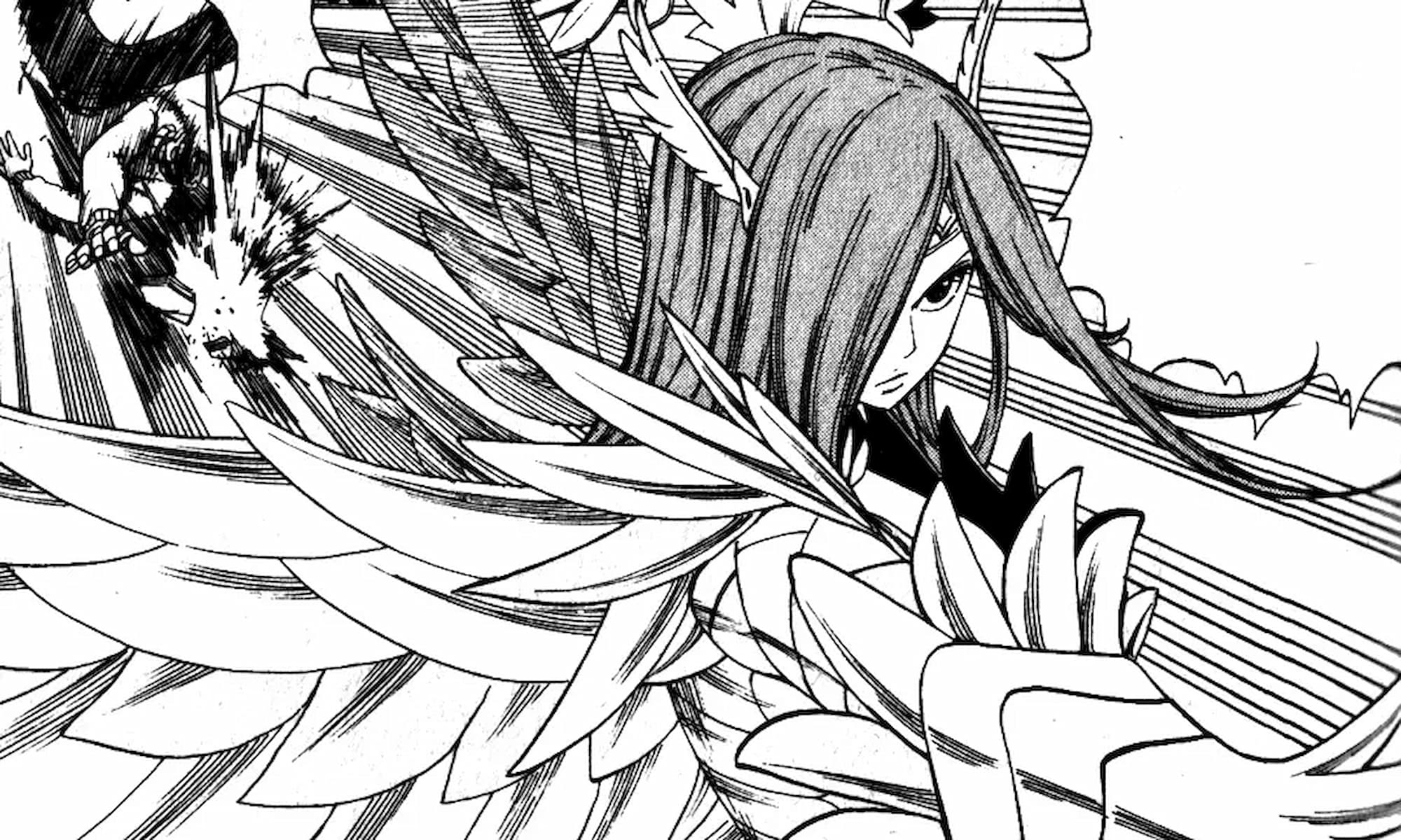 Fairy Tail Manga Erza