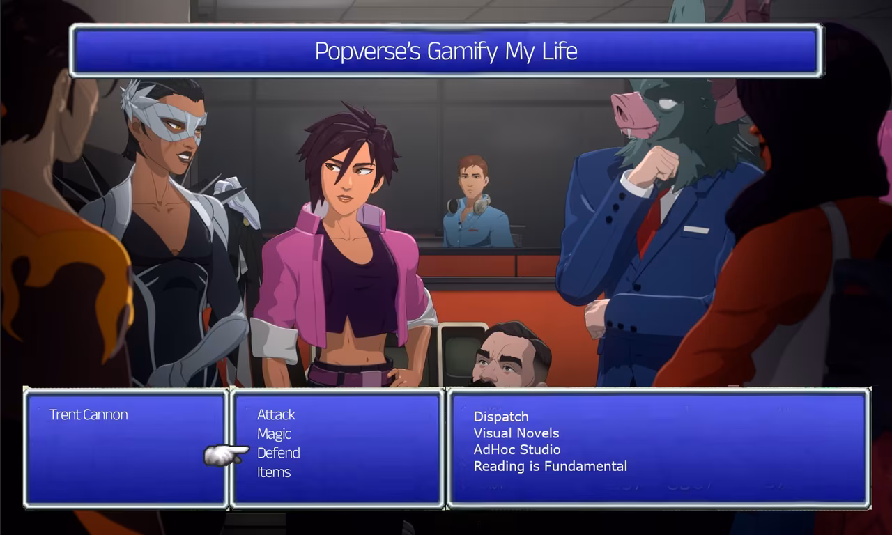 Gamify My Life Dispatch Visual Novels