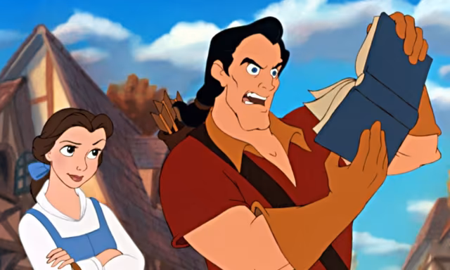 Gaston And Belle In Beauty And The Beast