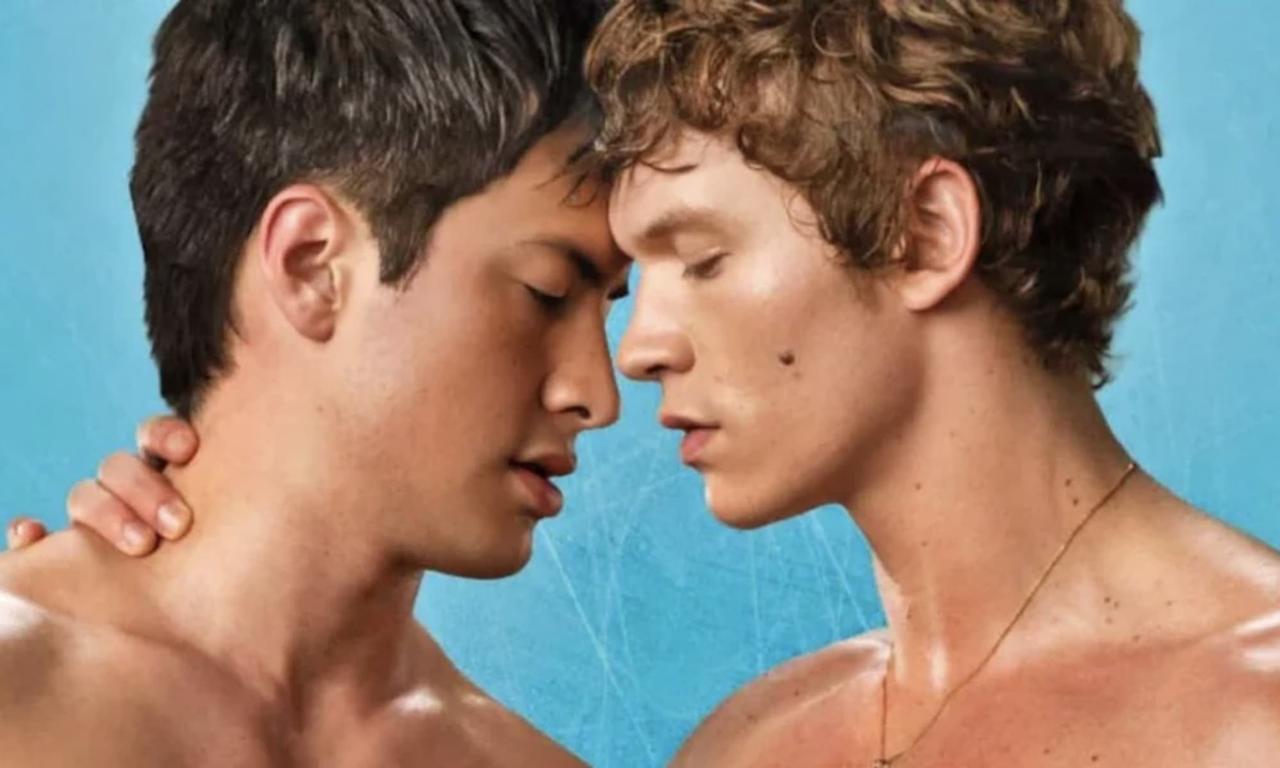 Heated Rivalry Leads Almost Kissing