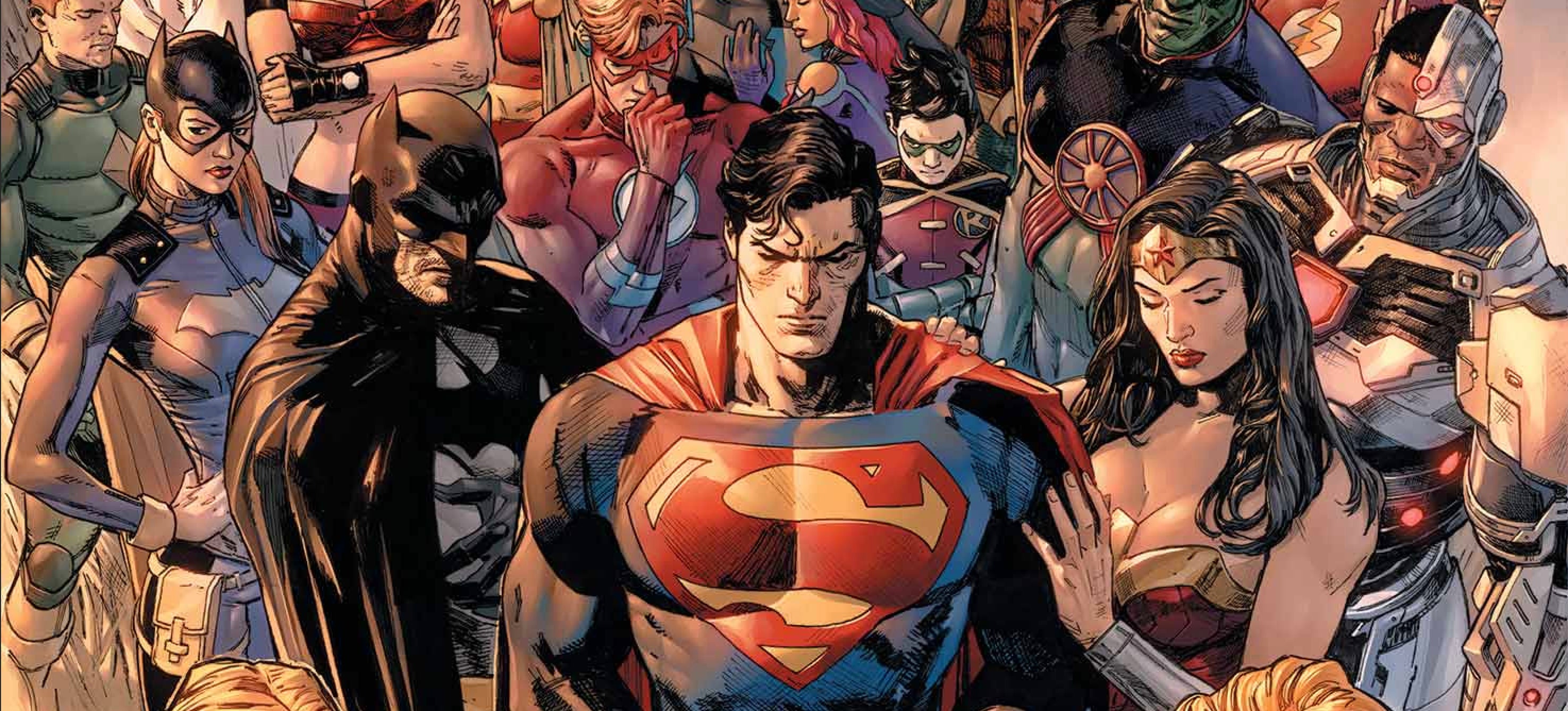 The cover for Heroes in Crisis #1