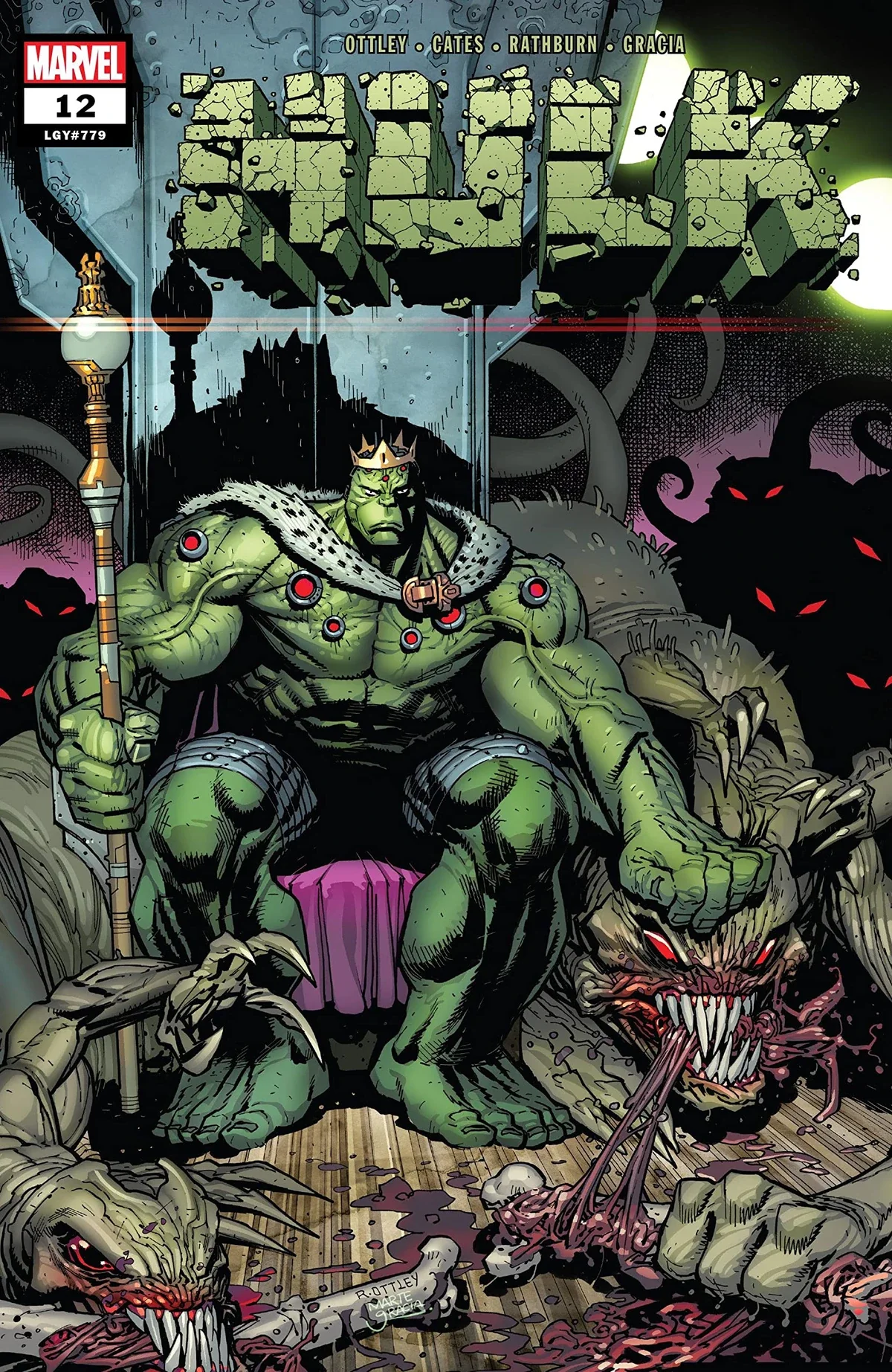 Ryan Ottley Hulk cover