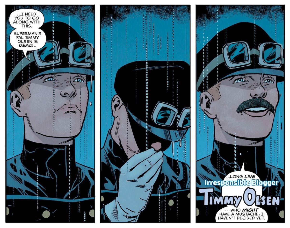Panels from Superman's Pal Jimmy Olsen