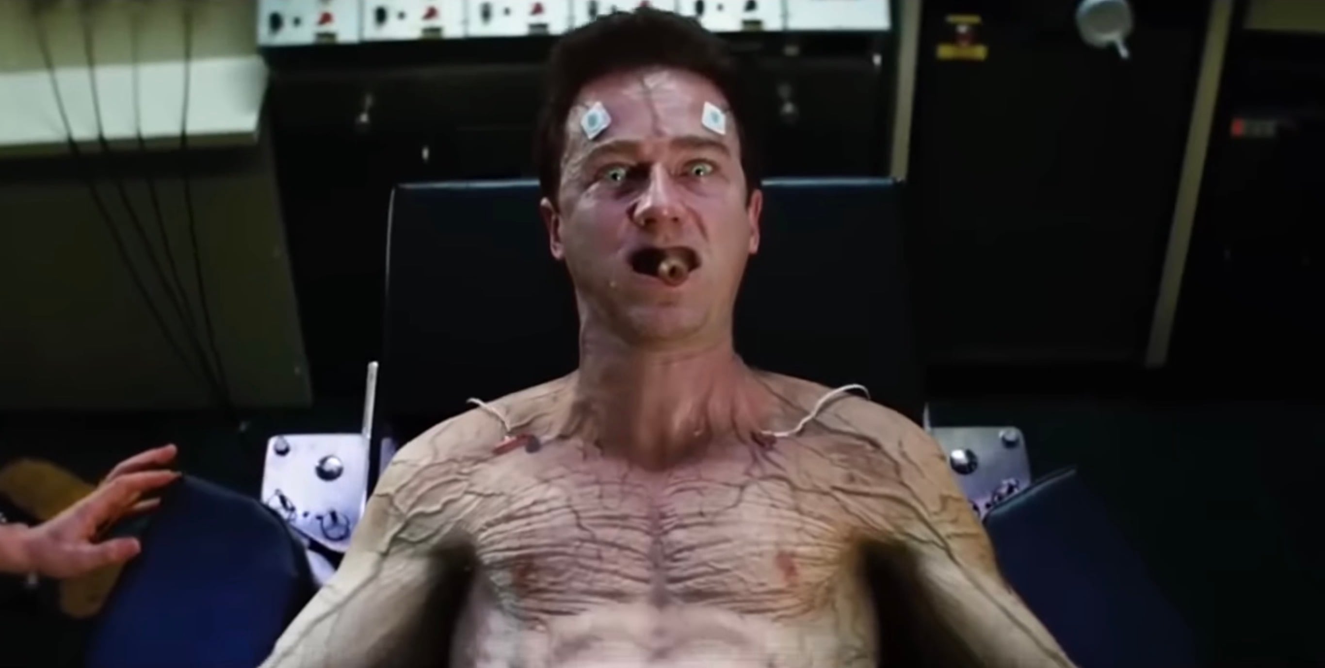An image of Edward Norton in The Incredible Hulk