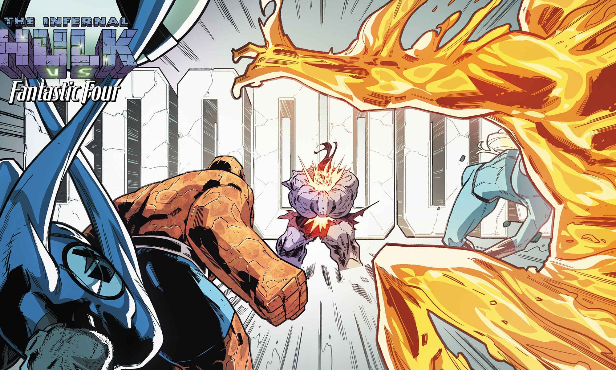Infernal Hulk vs. Fantastic Four excerpt