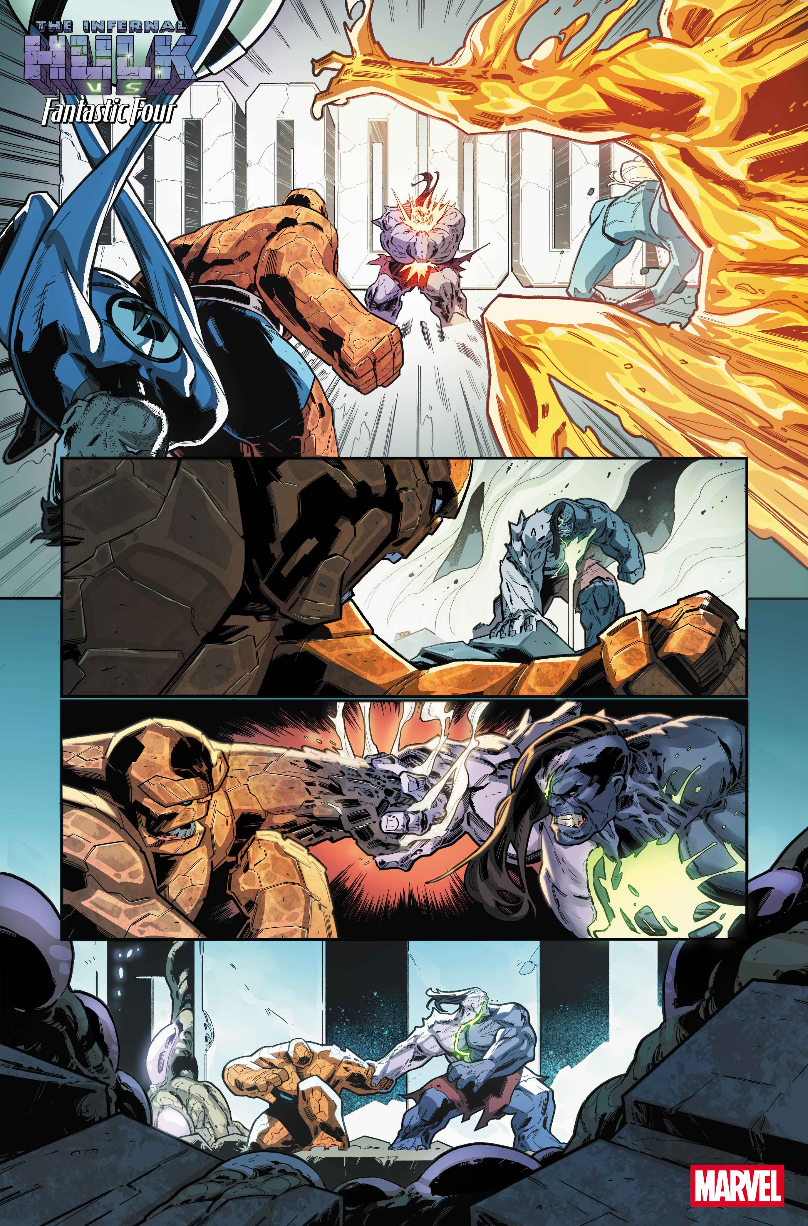 A page from The Infernal Hulk vs. Fantastic Four #1